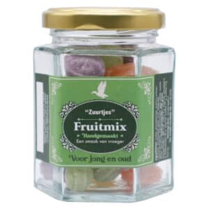 Fruitmix zuurtjes in potje