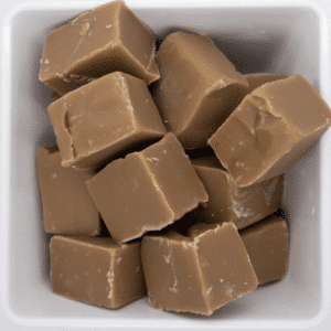 Caramel fudge box