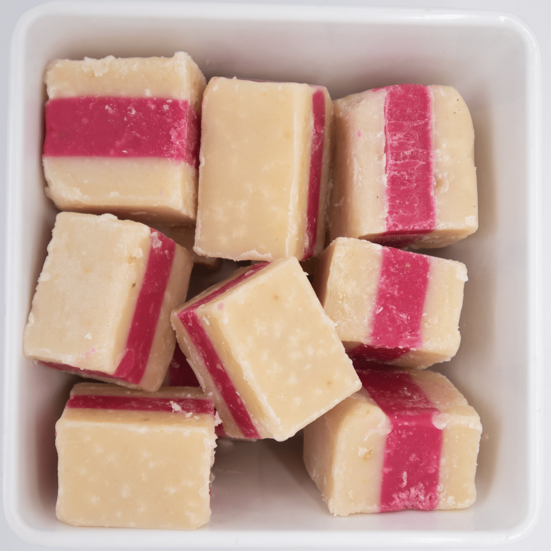 Raspberry Cheesecake fudge box